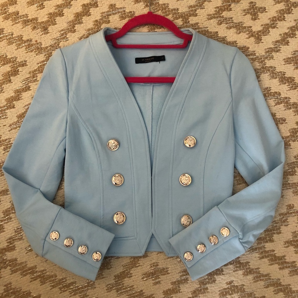 Cropped Military Jacket